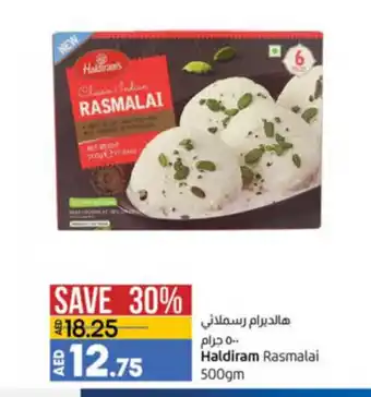 Lulu Hypermarket Haldiram rasmalai 500GM offer