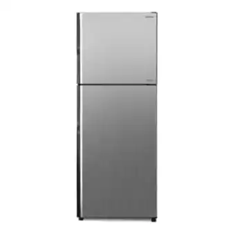 Lulu Hypermarket Hitachi double door refrigerator rvx505puk9kpsv 366ltr offer