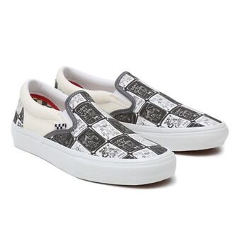 Vans Daniel johnston skate slip-on shoes offer