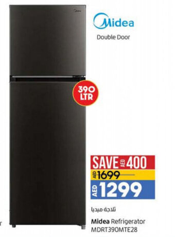 Lulu Hypermarket Midea refrigerator MDRT390MTE28 offer