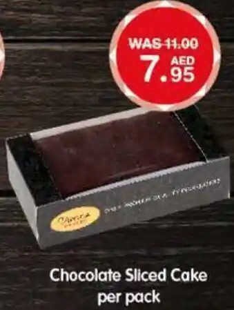 Choithrams Vienna bakery sliced cake per pack offer