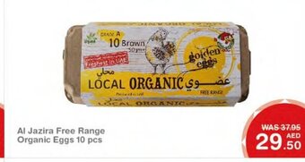 Choithrams Al jazira free range organic eggs 10PCS offer