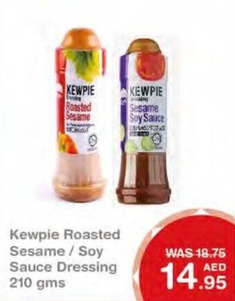 Choithrams Kewpie roasted sesame/soy sauce dressing 210GMS offer