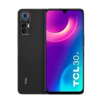 Lulu Hypermarket Tcl 30+ t676k 4gb/128gb black offer