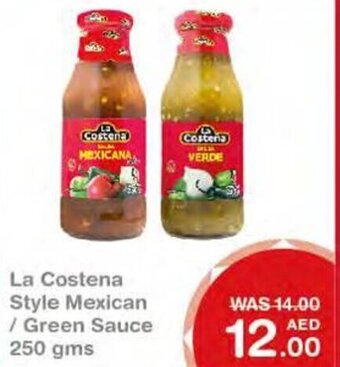 Choithrams La Costena style Mexican / green sauce 250GMS offer