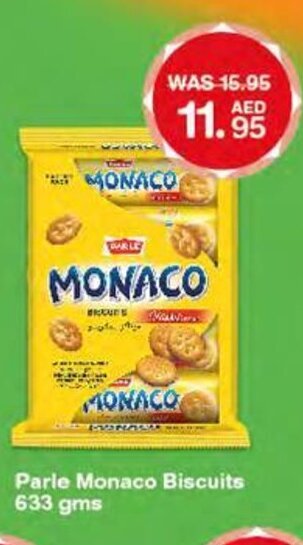 Choithrams Parle Monaco Biscuits 633gms offer