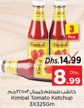 Nesto Kimbal tomato ketchup 3x325GM offer