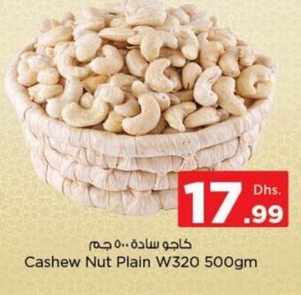 Nesto Cashew nut plain W320 500GM offer