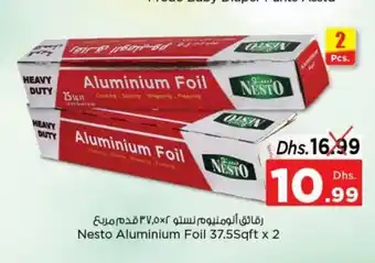 Nesto Nesto aluminum foil 37.5SQFT x 2 offer