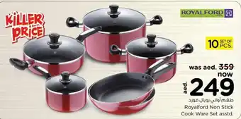 Nesto Royalford non stick cook ware set ASSTD. 10PCS offer