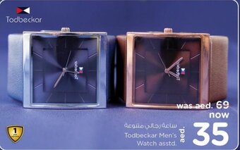 Nesto Todbeckar men's watch asstd. offer