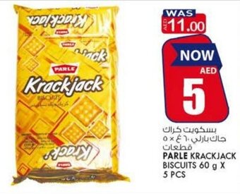 KM Trading Parle krackjack biscuits 60Gx5PCS offer