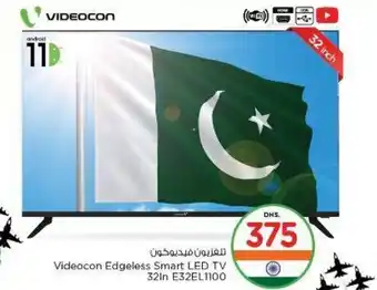 Videocon Edgeless Smart LED TV 32In E32EL1100