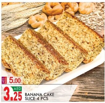 KM Trading Banana Cake Slice 4 Pcs offer