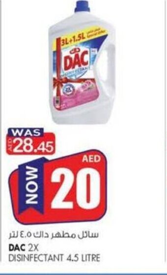 KM Trading Dac 2x Disinfectant 4.5 Litre offer