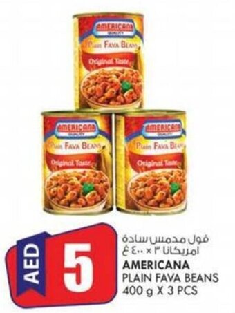 KM Trading Americana Plain Fava Beans 400g x 3pcs offer