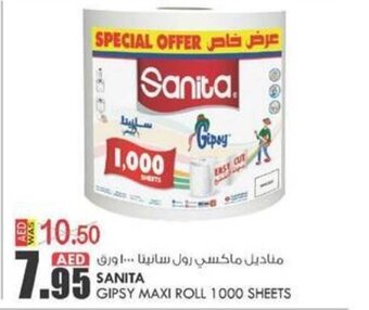 KM Trading Sanita gipsy maxi roll 1000 sheets offer
