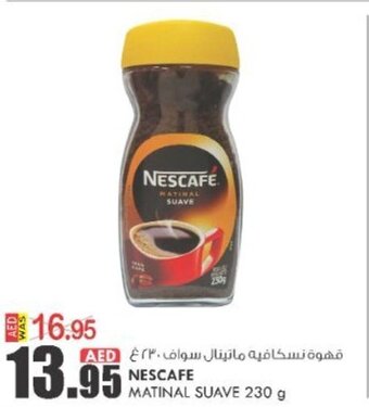 KM Trading Nescafe matinal suave 230G offer