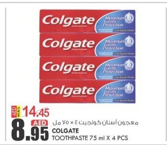 KM Trading Colgate toothpaste 75ML x 4 PCS offer