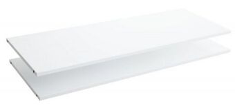 JYSK Shelves tarp 123x46 2 pcs/pk white offer