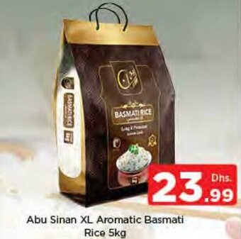 Nesto Abu Sinan XL aromatic basmati rice 5KG offer