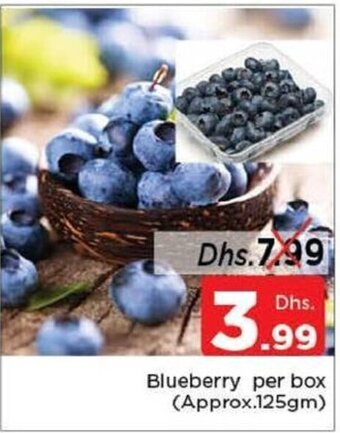 Nesto Blueberry per box (approx. 125GM) offer