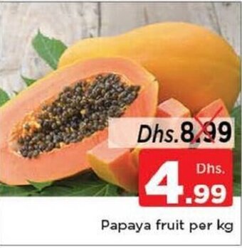 Nesto Papaya fruit per KG offer