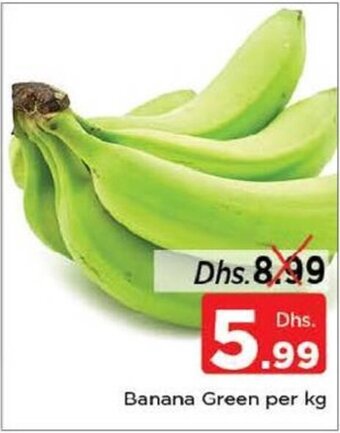 Nesto Banana green per KG offer