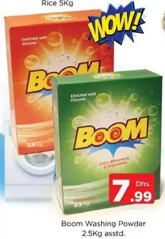 Nesto Boom washing powder 2.5KG asstd. offer