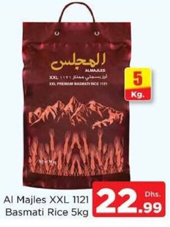 Nesto Al Majles XXL 1121 basmati rice 5KG offer