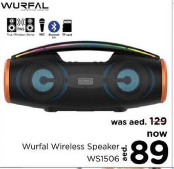 Nesto Wurfal wireless speaker WS1505 offer