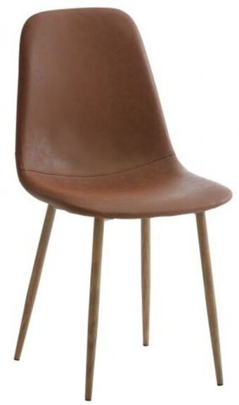 JYSK Dining chair jonstrup cognac/oak offer