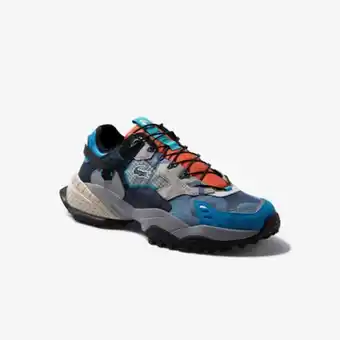 Lacoste Men's l-guard breaker textile and suede sneakers offer