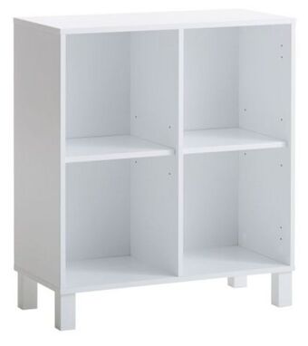 JYSK Shelving unit skals 4 comp. white offer