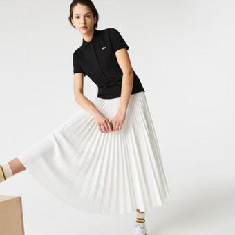 Lacoste Women’s lacoste live slim fit stretch cotton piqué polo offer