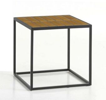 JYSK End table harstad 43x47 curry/black offer