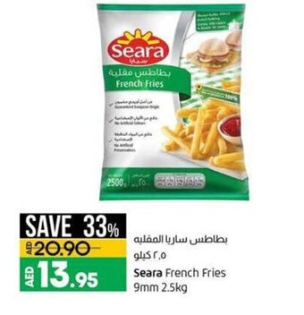 Lulu Hypermarket Seara french fries 9mm 2.5kg offer