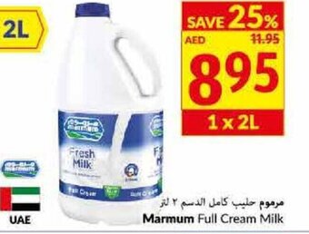 Viva Marmum Full Cream Milk 1 x 2L offer