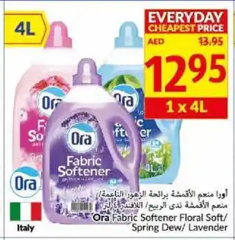 Viva Ora fabric softener floral soft/ spring dew/ lavander 4L offer