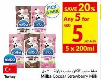 Viva Milba cocoa/strawberry milk 5 x 200ML offer