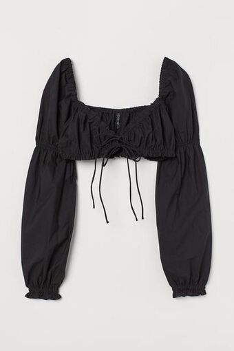 H&M Cotton cropped top offer