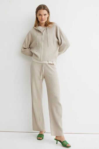 H&M Cashmere-blend zip-up hoodie offer