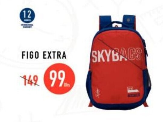 Skybags Figo Extra offer at Lulu 