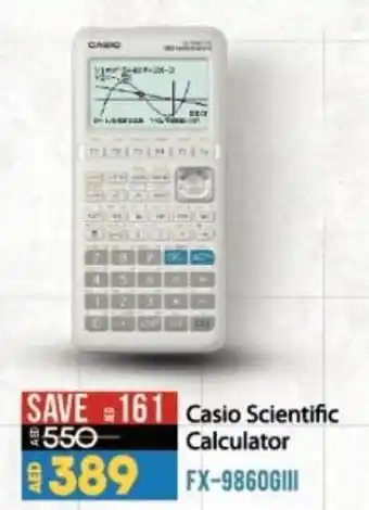 Lulu Hypermarket Casio Scientific Calculator FX-9860GIII offer