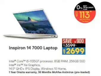 Lulu Hypermarket Inspiron 14 7000 Laptop offer