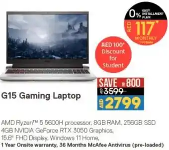Lulu Hypermarket G15 Gaming Laptop offer