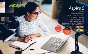 Lulu Hypermarket Acer Aspire 5 (A514-54G) offer