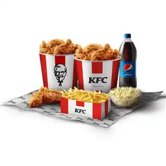 KFC 24 pcs double bucket offer