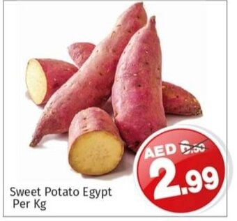 Kenz Hypermarket Sweet potato Egypt per KG offer