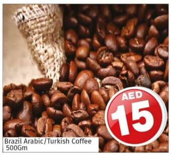 Kenz Hypermarket Brazil Arabic/ Turkish coffee 500GM offer